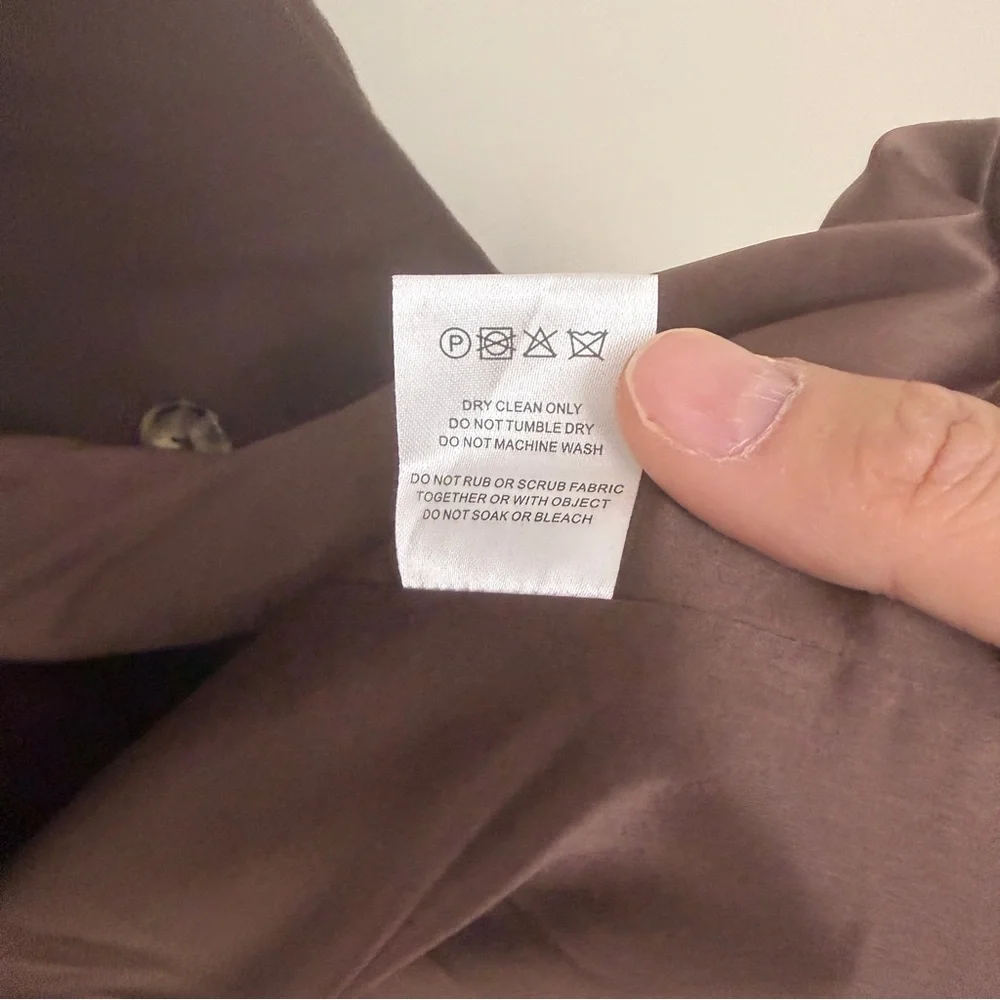 Third form INTERCHANGE RELAXED BLAZER size 4 BROWN - Picture 4 of 8